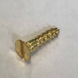 Brass Coloured Screws 9mm per screw