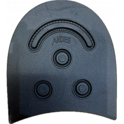 Andes Cronos Studded Heels Black