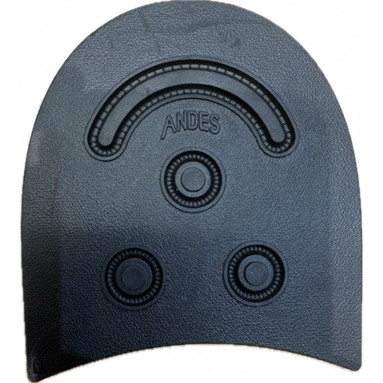 Andes Cronos Studded Heels Black