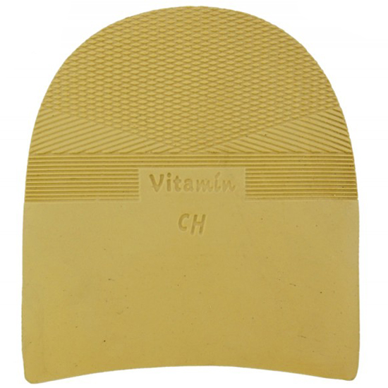 Vitamin 1088 9mm Rubber Heels Natural Vitamin 1088 9mm Rubber Heels Natural