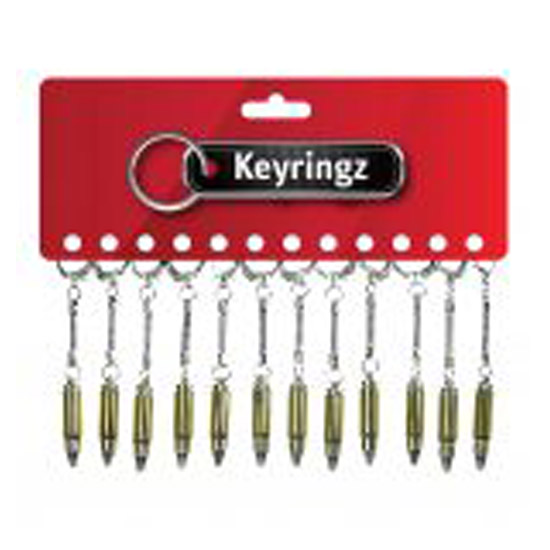 Bullet Key Rings