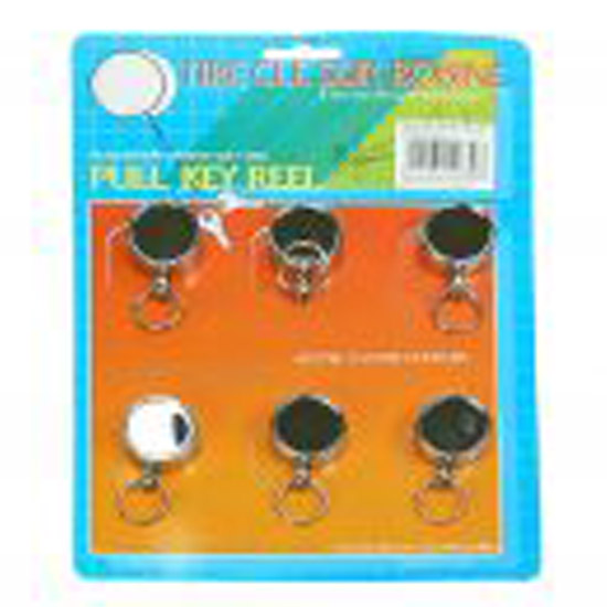 Retractable Key Rings Small