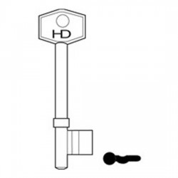 L104 B481/H Gibbons key blank 