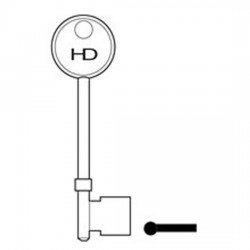 L108 B570 Gibbons key blank 