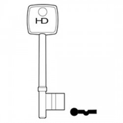 L114 B556/F Fleet key blank