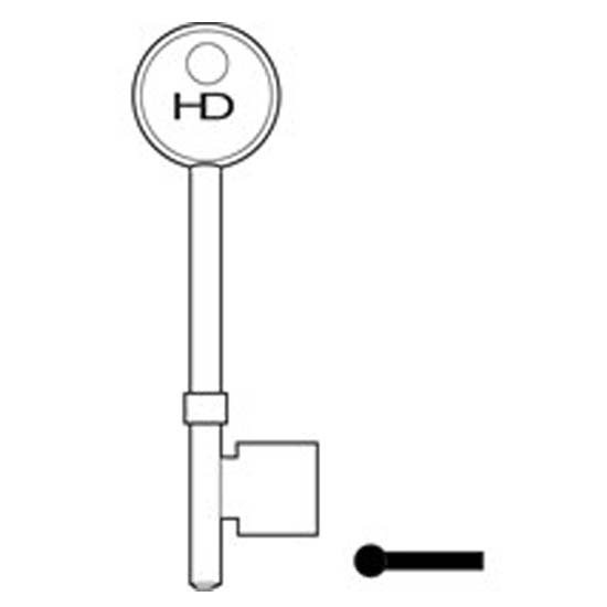 L115 B571 Securofast key blank