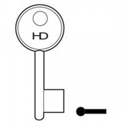 L126 B401 Squire key blank 