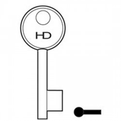 L127 B403 Squire key blank 