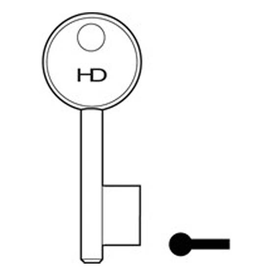 L128 B404 Squire key blank