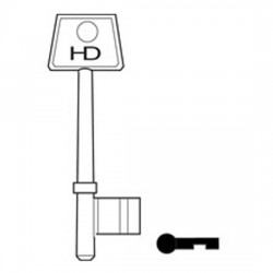 L139 B489 GC Newhall key blank