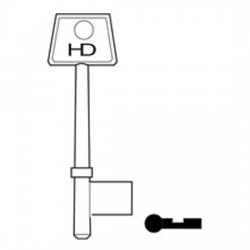 L141 B489 GE Newhall key blank 