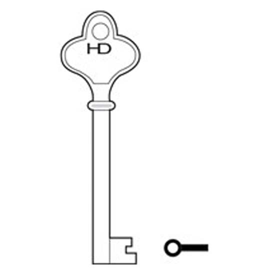 L144 K399 wardrobe key blank