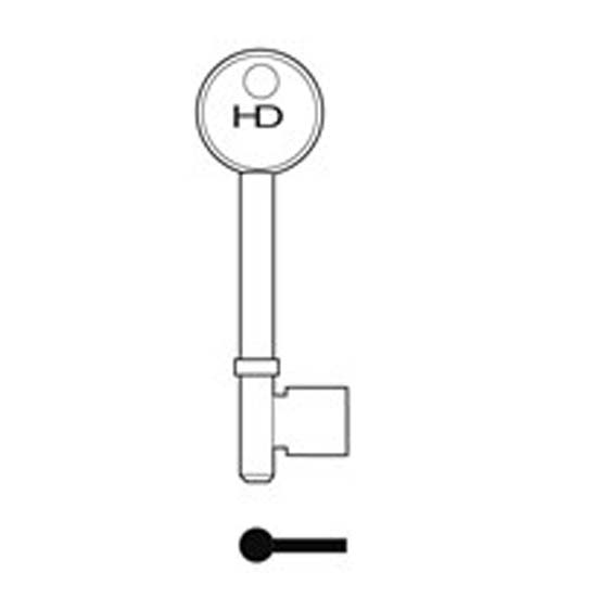 L153 B436S Union key blank