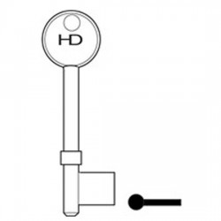 L154 B437 Union key blank