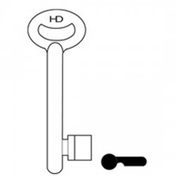 L156 B442/2 Union key blank 