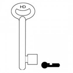 L157 B442/3 Union key blank 