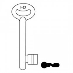 L163 B442/9 Union key blank 