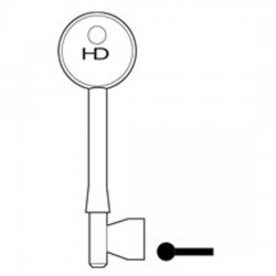 L168 B496s Yale key blank