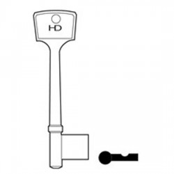 L169 B555/1 Fleet key blank