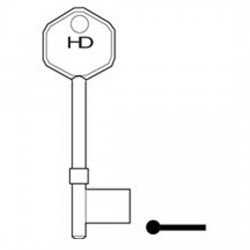 L181 B700 Guardian key blank 
