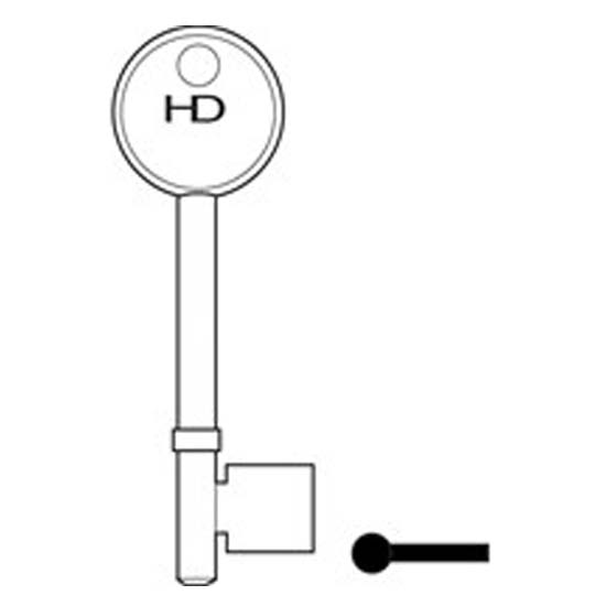 L230 B447 Gibbons key blank 