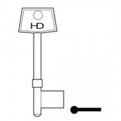 L232 B498 Yale key blank 