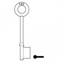 L240 B376 Chubb key blank 