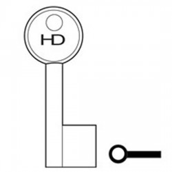 L243 B233 Bulldog key blank 