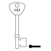 L267 K483 Gibbons key blank