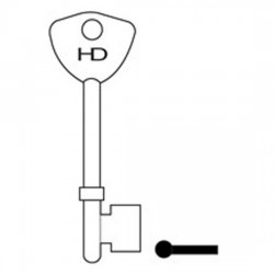 L267 K483 Gibbons key blank