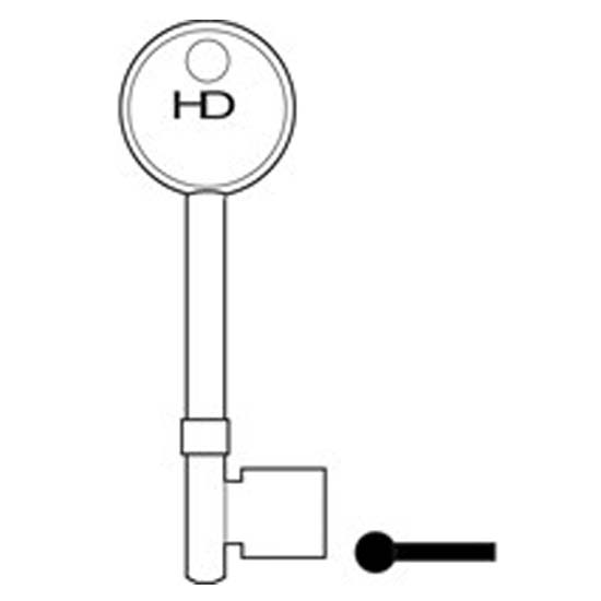 L279 B590 Spaceguard key blank 