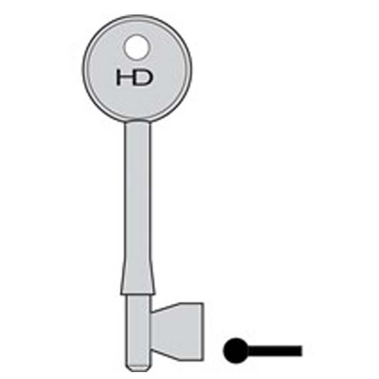 L284 B496B Yale key blank 