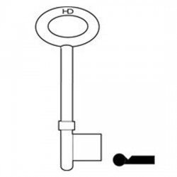 L286 B601/1 Euro key blank 