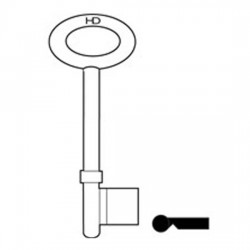 L289 B601/4 Euro key blank 