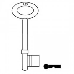 L291 B601/6 Euro key blank