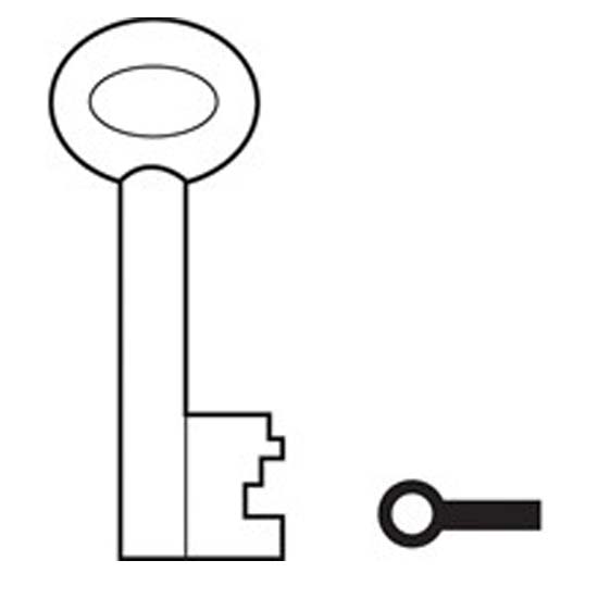 L298 PFB5 Fire Brigade key blank