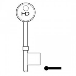 L328 B572 Securofast key blank