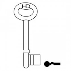 L349 B604/1 Euro key blank 