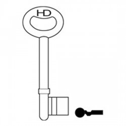 L350 B604/2 Euro key blank