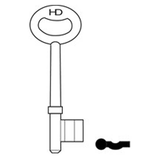 L82 B439/2 Union key blank