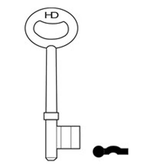 L83 B439/3 Union key blank 