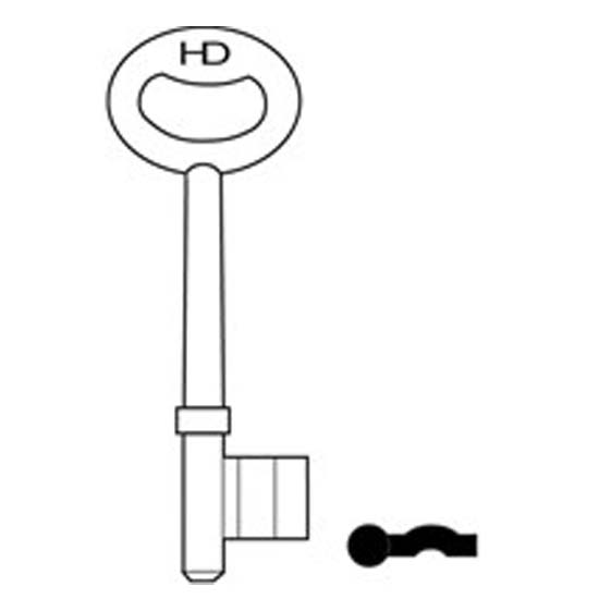 L84 B439/4 Union key blank