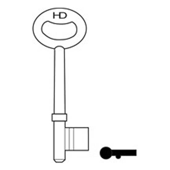 L85 B439/5 Union key blank 