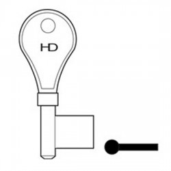 L88 B443 Union key blank 