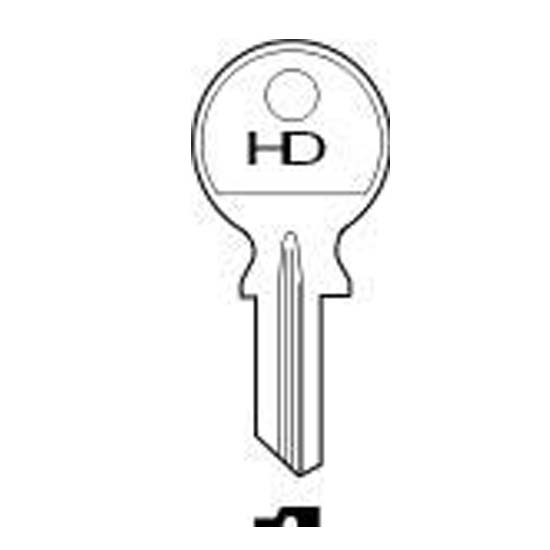 H011 HU3 Huwil key blank