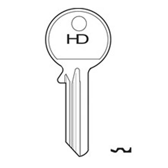 H014 6A Etas key blank