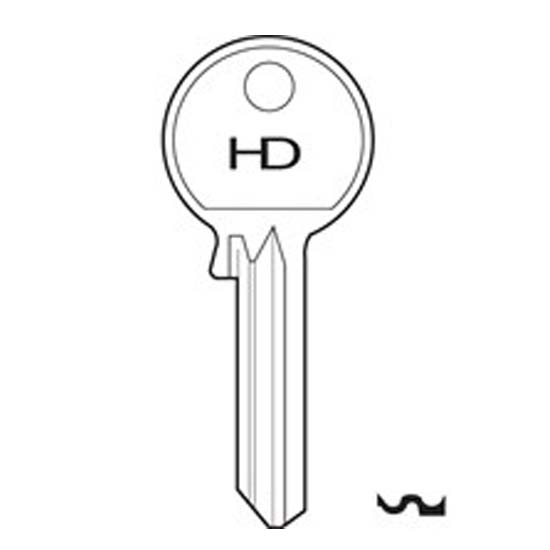 H017 7C Union key blank