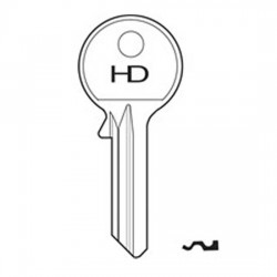 H020 8D Century key blank