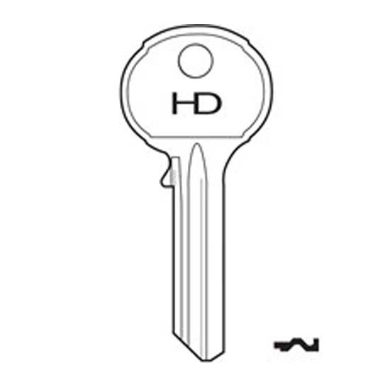 H044 35B Union key blank