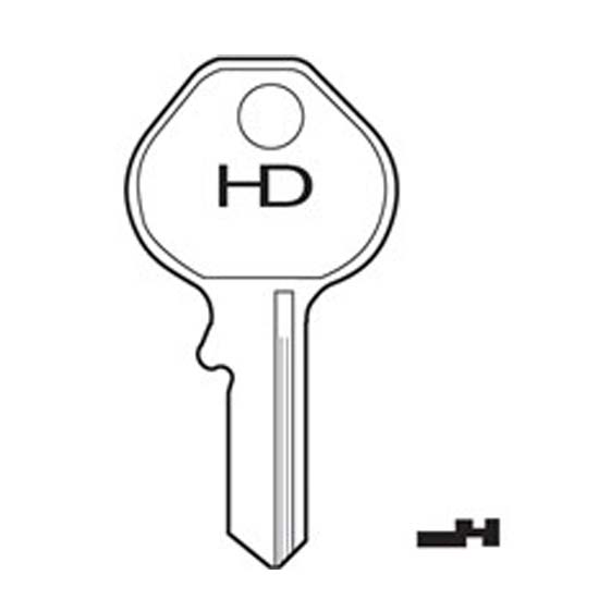 H474 1092DS Master key blank